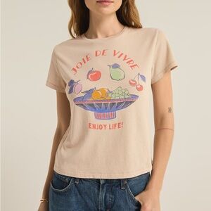 Z Supply Joie De Vivre Tourist Tee